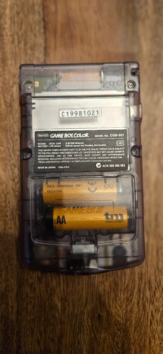 GAME BOY COLOR ORIGINAL + IPS 2,6" + FUNDA