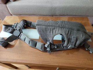 Mochila portabebés Jane gris