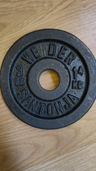 2xDiscos 1'4kg