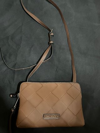 Bolso Lois tejido marrón