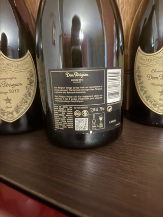 5 Bottiglie Vuote Dom Pérignon Vintage 2013