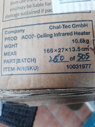 Radiador Eléctrico Klarstein 2400W Negro