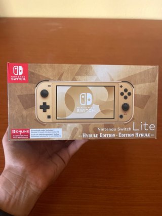 PRECINTADA SWITCH LITE EDICIÓN HYRULE