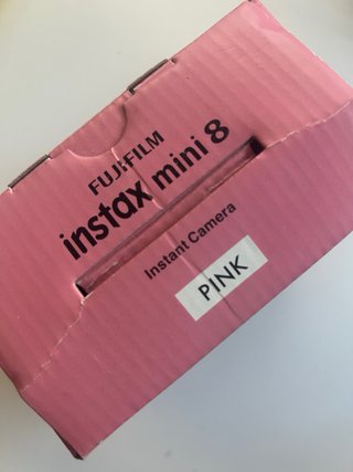 Cámara Instax Mini 8 Rosa Fujifilm