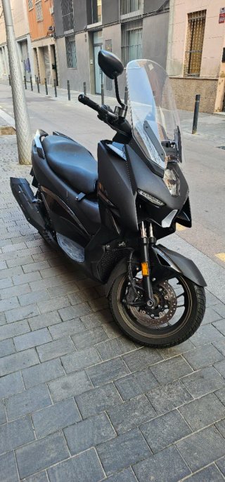 Zontes 350 M Maxi Scooter Negra