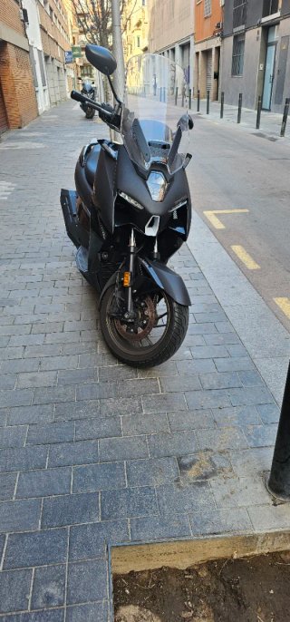 Zontes 350 M Maxi Scooter Negra