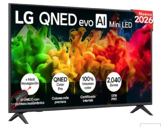 TV LG QNED evo Mini LED 50" 126 cm
