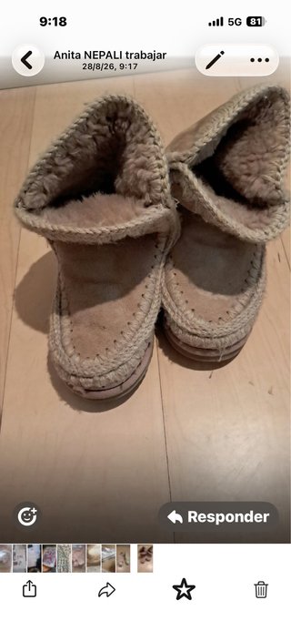 Botas Mou Beige