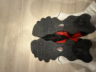 Nike Shox R4 Talla 43 Negras Rojas