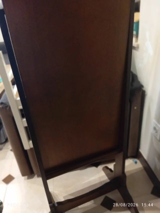 Espejo joyero de madera
