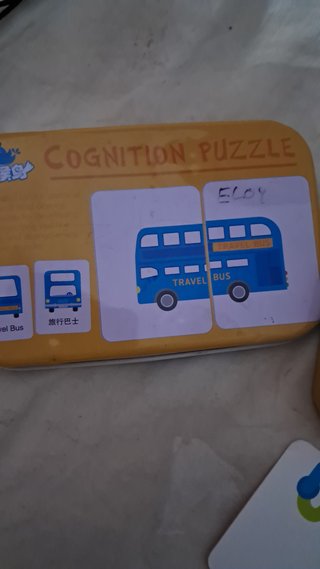 Puzzle Cognitivo Autobús Doble
