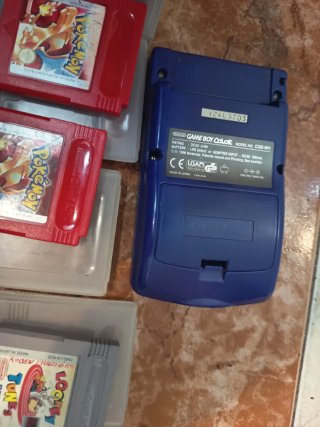 Consola Game Boy + Juegos y Cables