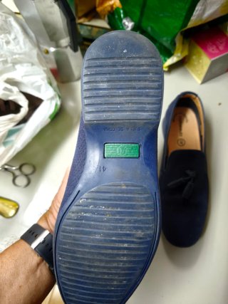Zapatos Deportivos Talla 41 Azul Beige