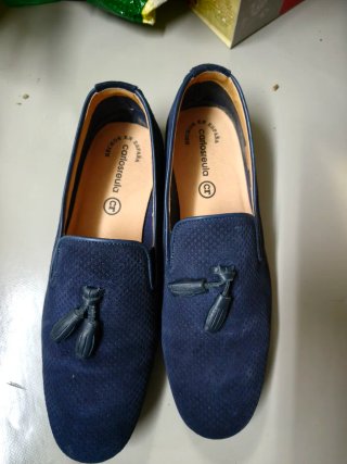 Zapatos Deportivos Talla 41 Azul Beige