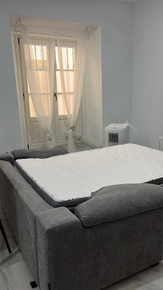 Sofá Cama Italiano Gris A RECOGER EN CÁDIZ