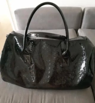 Bolso Carolina Herrera 212 Negro Charol