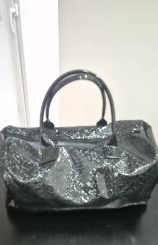 Bolso Carolina Herrera 212 Negro Charol