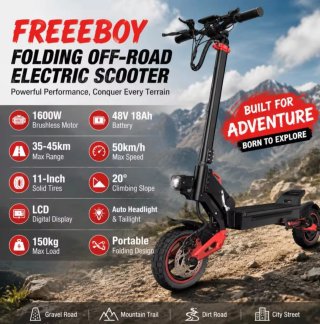 Patinete Eléctrico FREEBOY 1600W