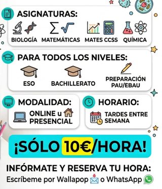 Clases particulares Valladolid ESO - Bachillerato