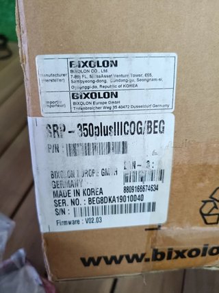 Impresora Térmica Bixolon SRP-350plusIII USB
