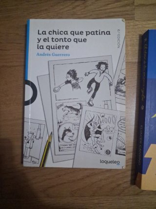 La chica que patina y el tonto que la quiere