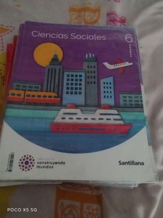 Libros 6 primaria Santillana