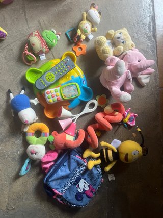 Lote juguetes bebé 0-18 meses