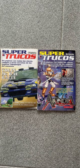 Lote Revistas Super Trucos Superjuegos años 90