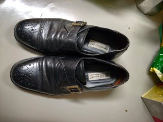 Zapatos de vestir negros para hombre