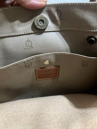 Bolso El Caballo Beige y Marrón