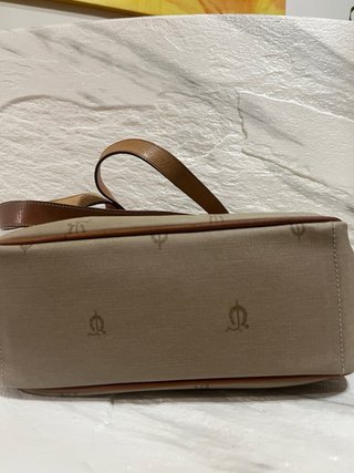 Bolso El Caballo Beige y Marrón
