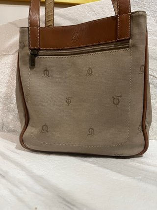 Bolso El Caballo Beige y Marrón