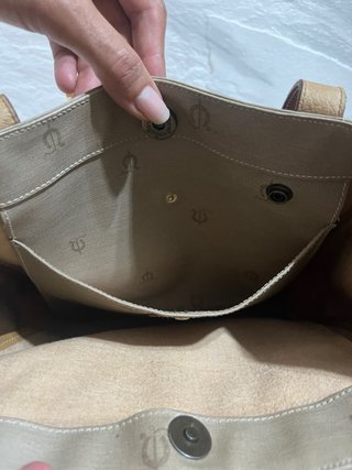 Bolso El Caballo Beige y Marrón