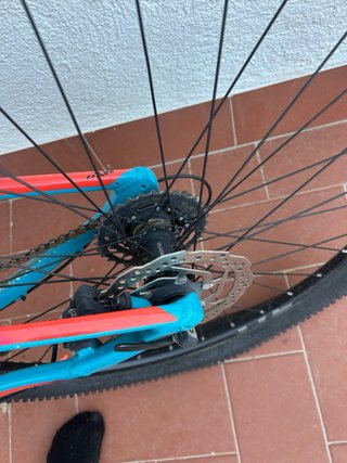Mountain bike Orbea Azul con DOBLE PLATO 27,5
