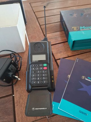 Teléfono Motorola Micro T-A-C Antiguo Sin Usar