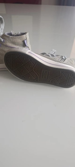 Sneakers Wampum 28 glitter beige lilla