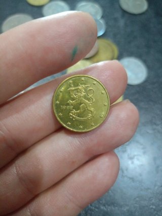 Moneda 10 céntimos Finlandia 1999