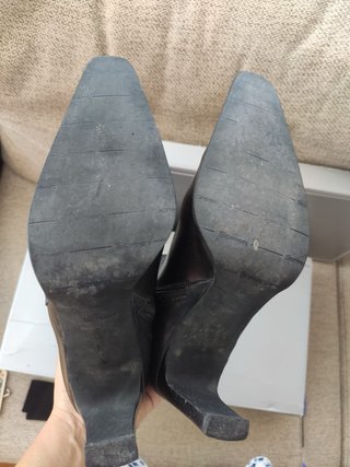 Botas negras 37 piel