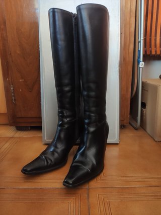 Botas negras 37 piel