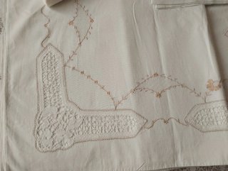 Juego Sábanas Cama 1,35 Bordadas