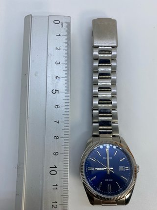 Reloj Casio MTP-1302P Azul Acero WR50M