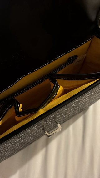 Bolso Goyard Negro y Gris