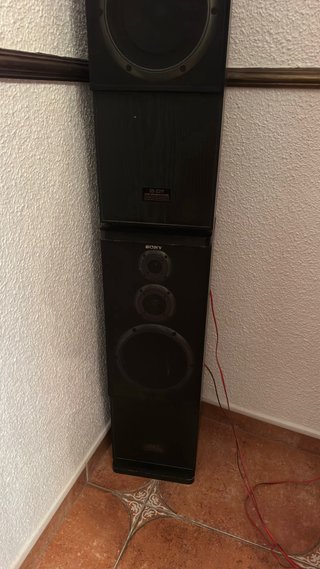 Equipo de música Sony con tocadiscos