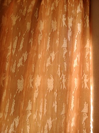 Cortinas color garbanzo