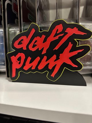 Daft Punk 3D logo