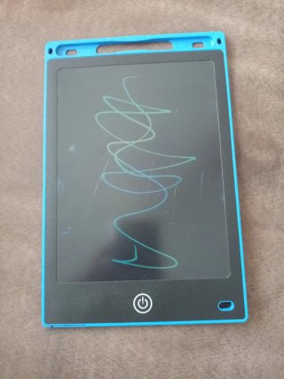 Tablet azul para niños