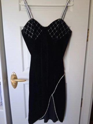 Vestido Negro Fiesta