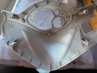 Capuchon Manillar Yamaha Jog RR 49cc blanco perla