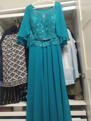 Vestido largo fiesta talla xl