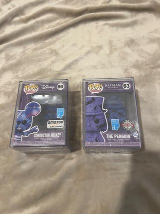 Funko Pop! Art Series Disney y Batman